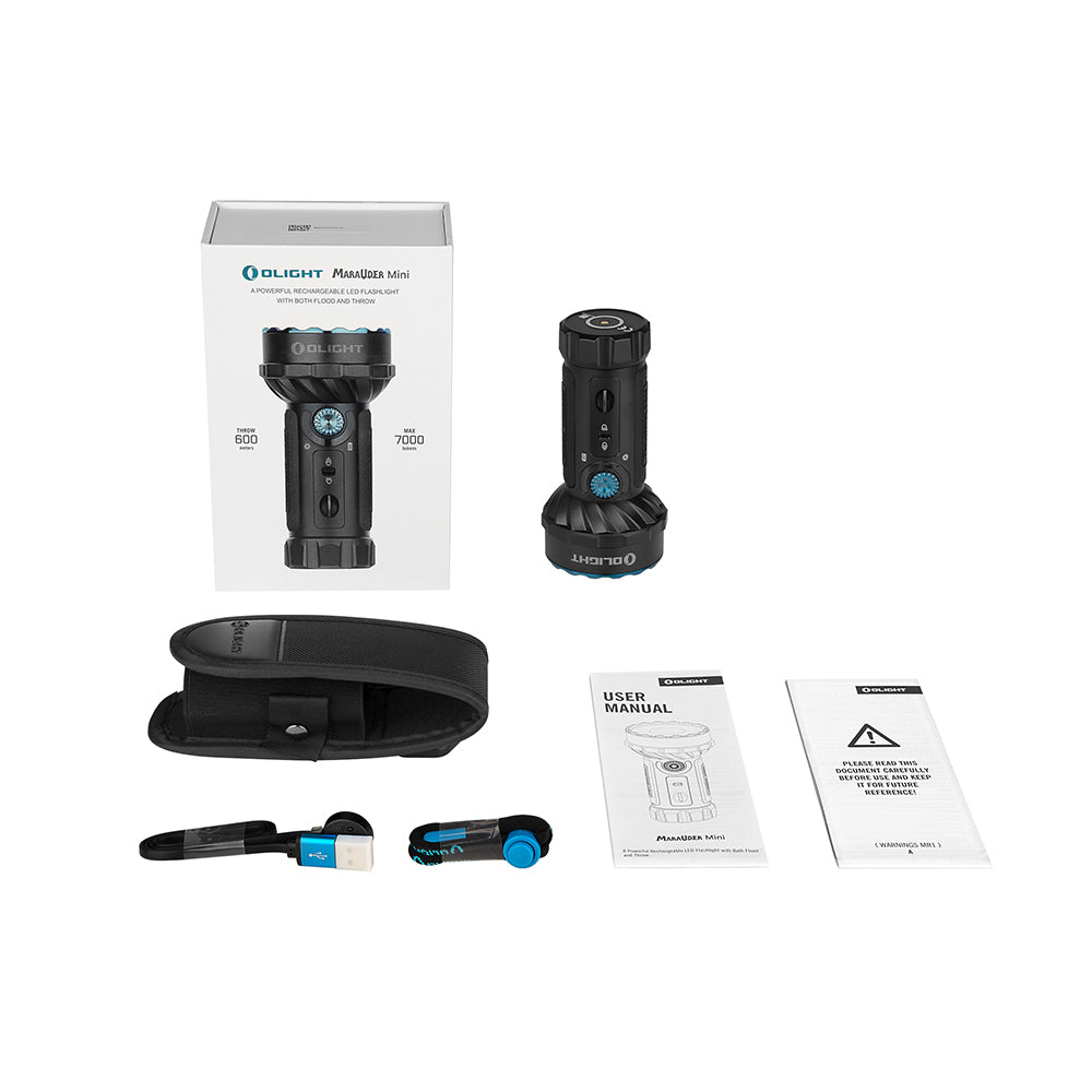 Olight Marauder Mini Powerful LED Flashlight with RGB