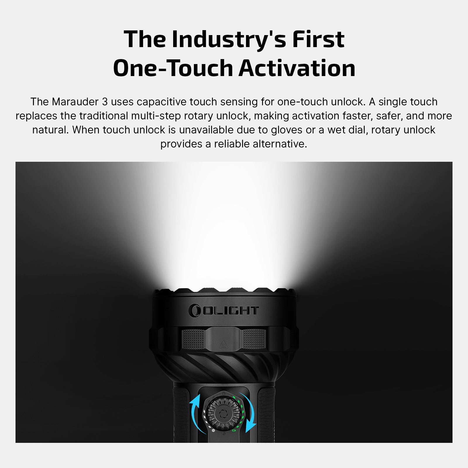 Light up the Adventure - Olight Marauder 3 & Tactical Backpack Bundle!