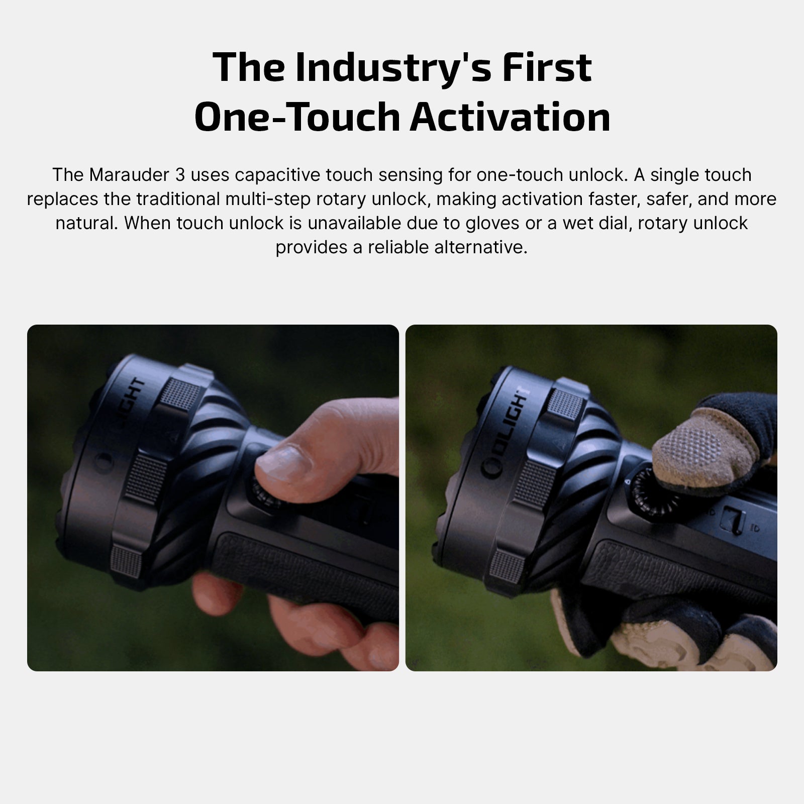 Light up the Adventure - Olight Marauder 3 & Tactical Backpack Bundle!