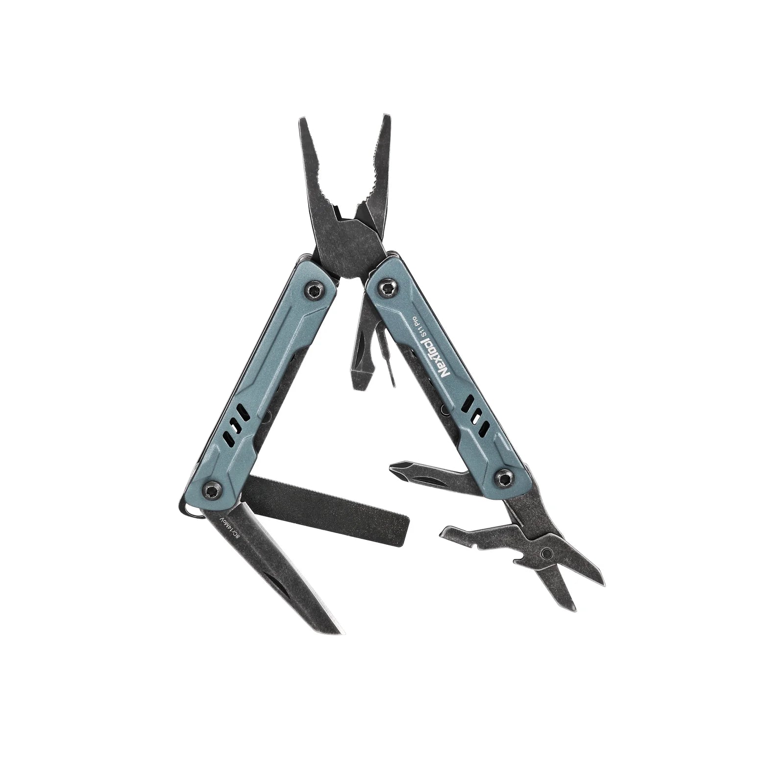Olight Obulb Blue Rechargeable Orb Light + NexTool Mini Sailor S11 Pro 12-in-1 Multitool Bundle
