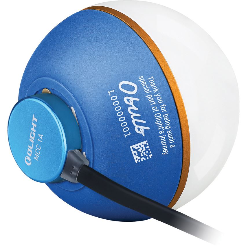 Olight Obulb Blue Rechargeable Orb Light + NexTool Mini Sailor S11 Pro 12-in-1 Multitool Bundle