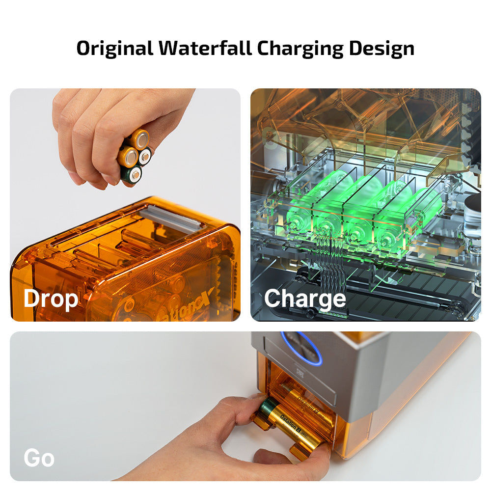 Olight Ostation X 3-in-1 Smart Battery Charger Bundle