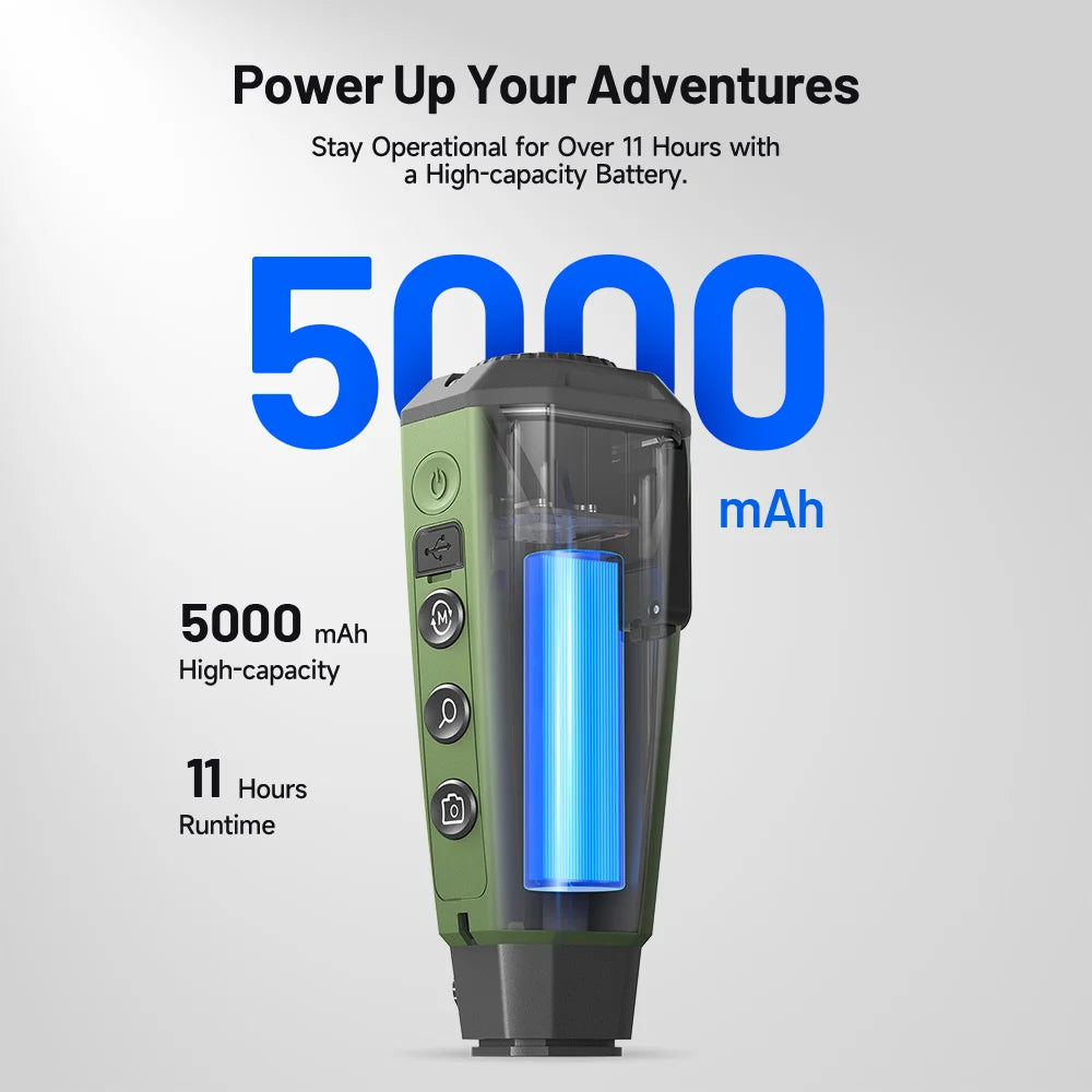 TOPDON Thermal Imaging Monocular – 256×192, 450-Yard Detection, Wi-Fi & 8X Zoom - TS004