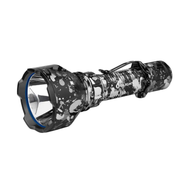 Olight Warrior X Turbo 1100-Lumens Grey Camouflage Extreme Distance Tactical Light (Limited Edition - DISC)